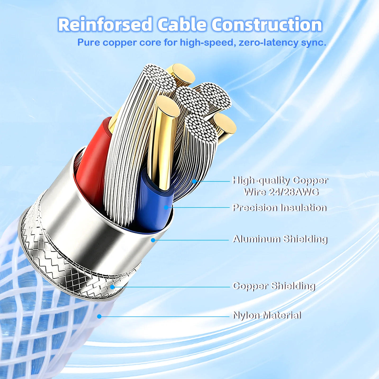ATTACK SHARK C01ULTIMATE Coiled Cable for 8KHz Magnetic Keyboard - Image 20