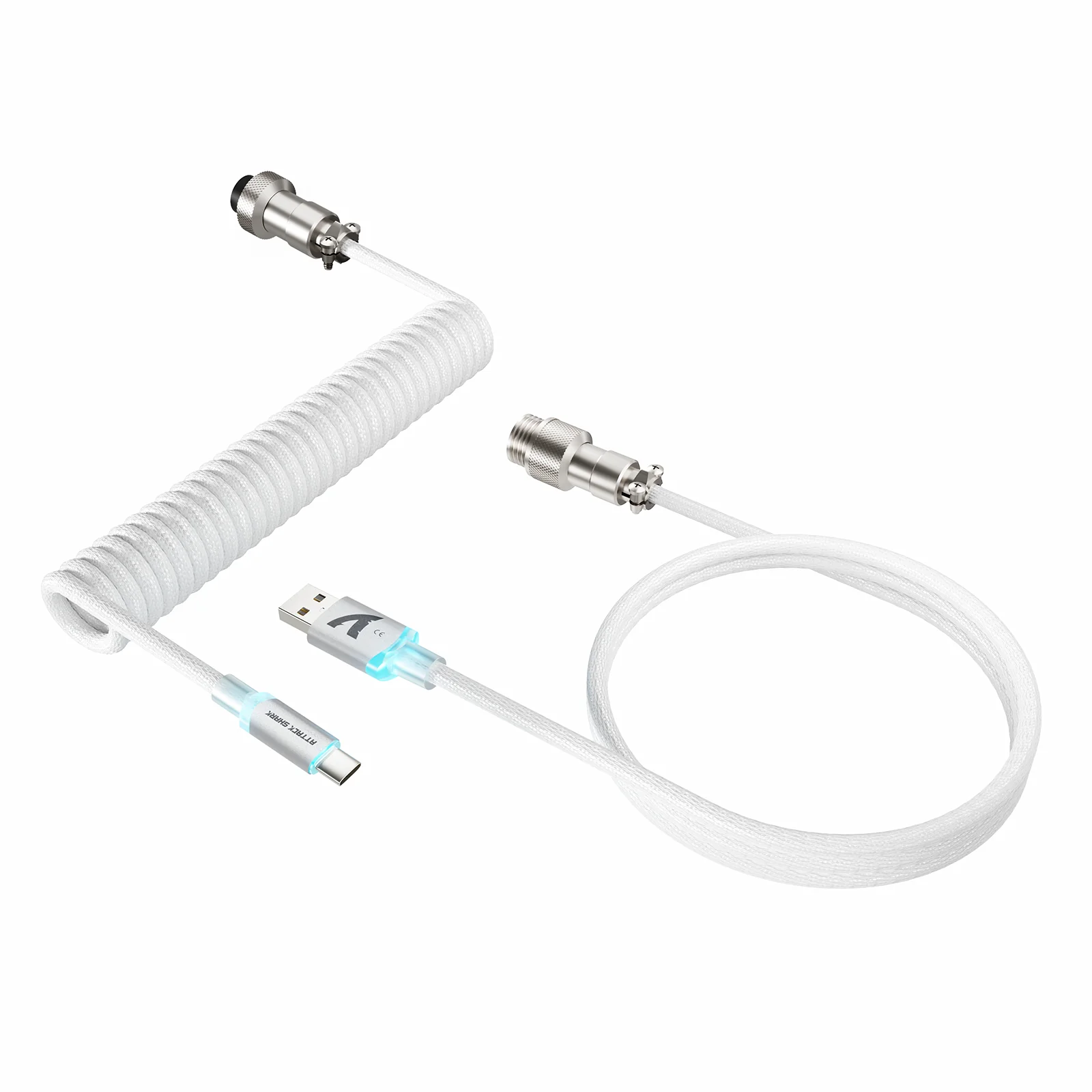 ATTACK SHARK C01ULTIMATE Coiled Cable for 8KHz Magnetic Keyboard - Image 22