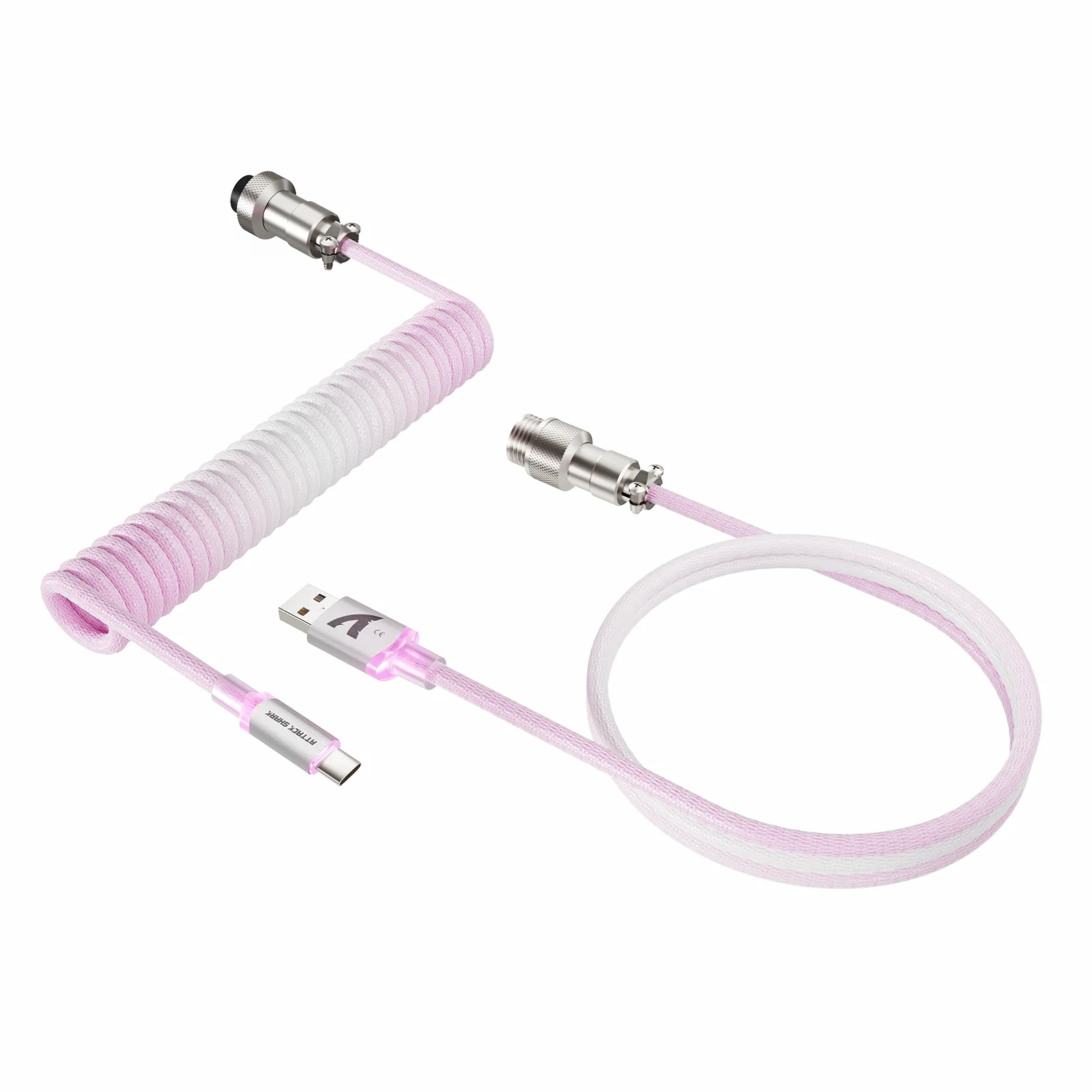 ATTACK SHARK C01ULTIMATE Coiled Cable for 8KHz Magnetic Keyboard - Image 32