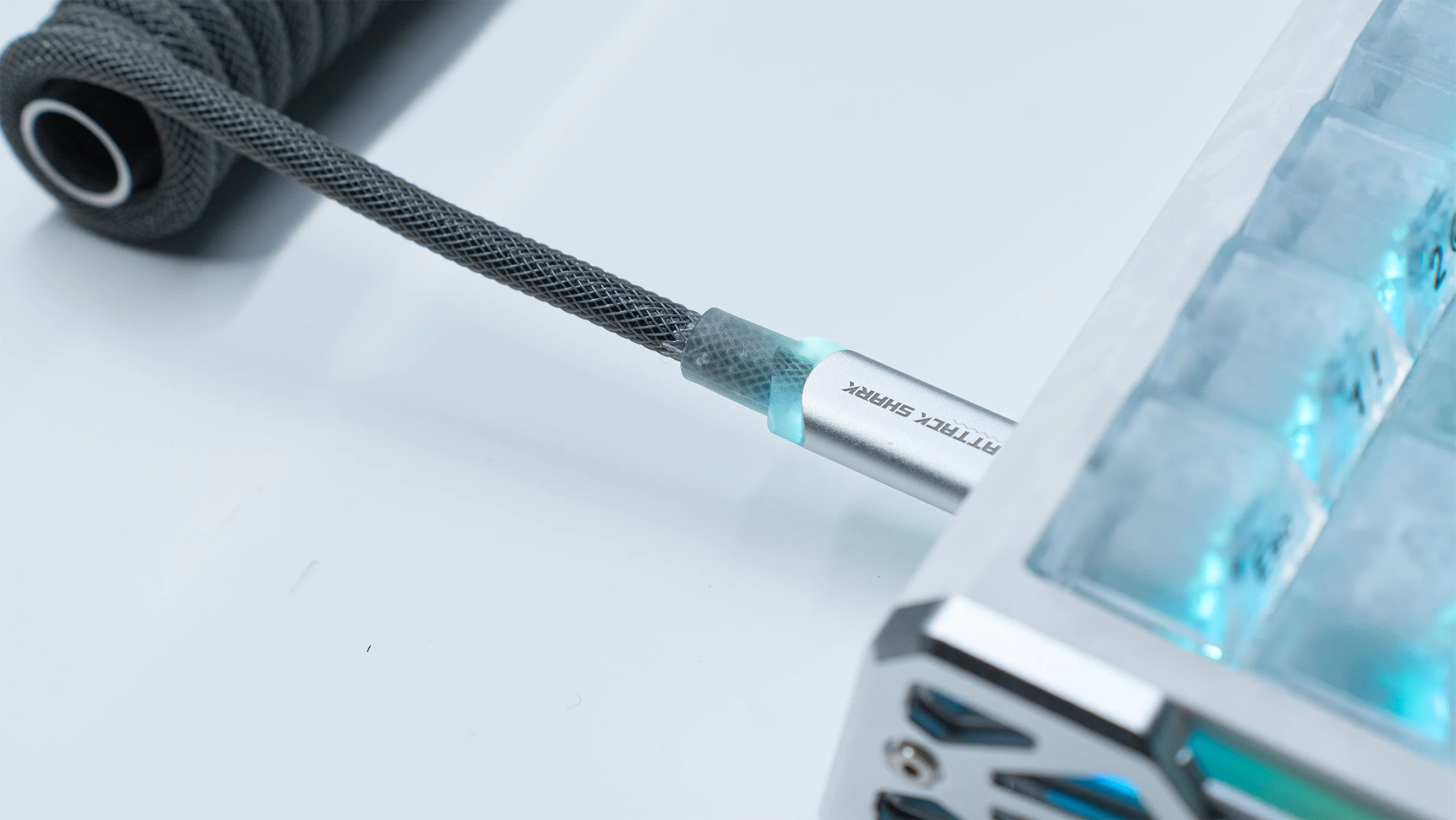 ATTACK SHARK C01ULTIMATE Coiled Cable for 8KHz Magnetic Keyboard - Image 52