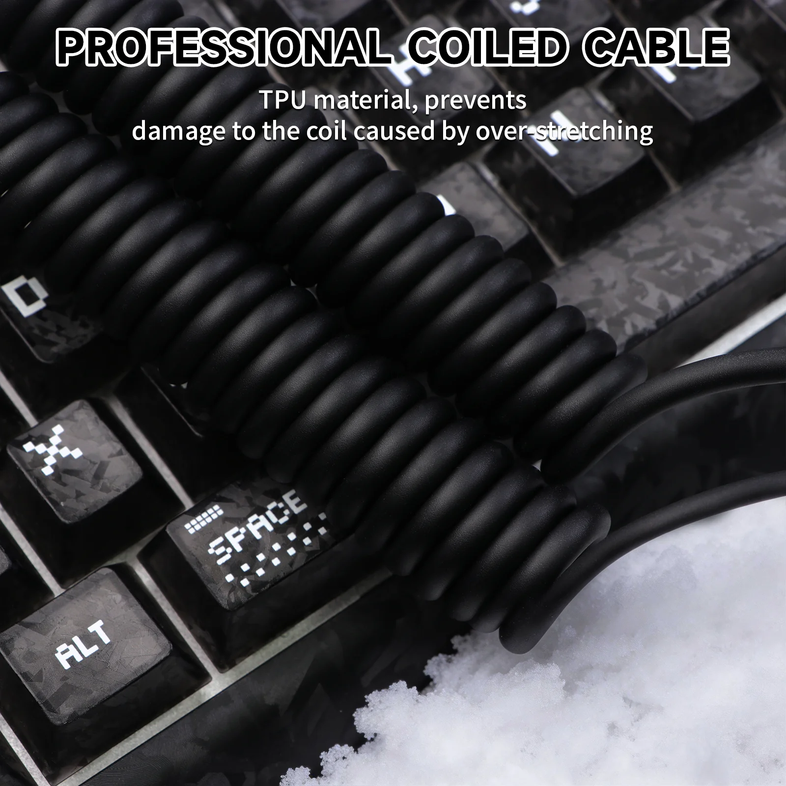ATTACK SHARK C08 2-in-1 Custom Aviation Cable for 8kHz Magnetic Keyboards - Image 14