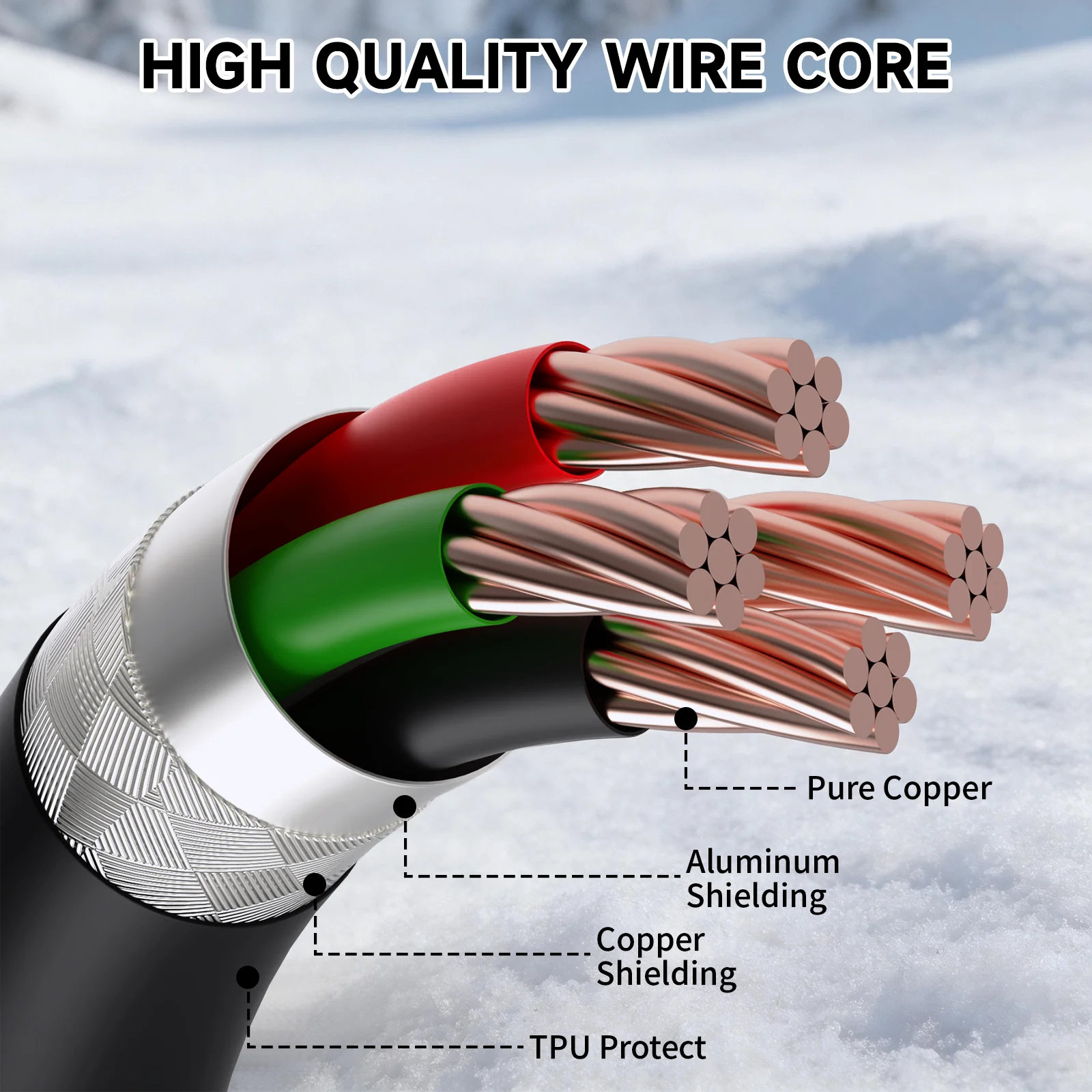 ATTACK SHARK C08 2-in-1 Custom Aviation Cable for 8kHz Magnetic Keyboards - Image 15