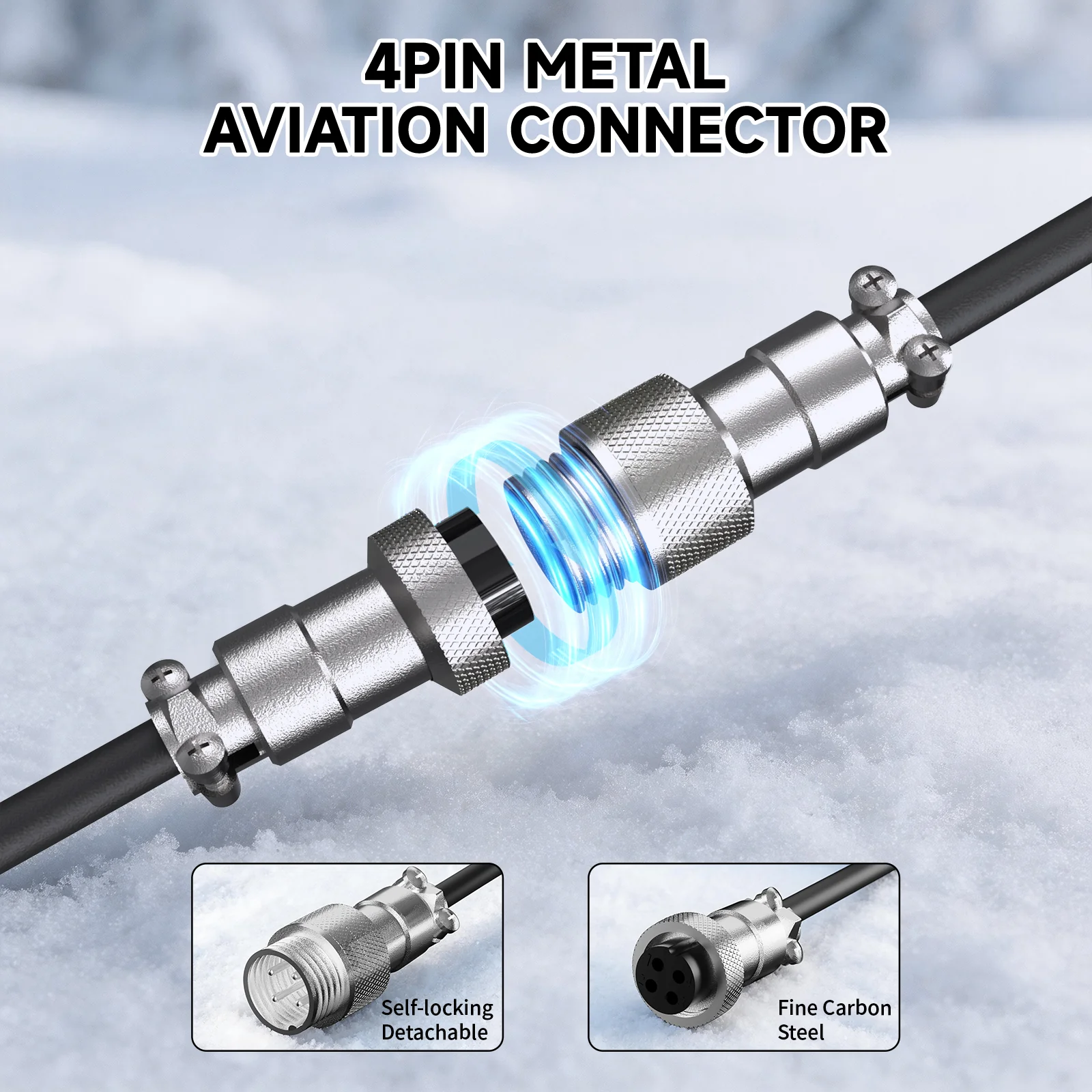 ATTACK SHARK C08 2-in-1 Custom Aviation Cable for 8kHz Magnetic Keyboards - Image 17