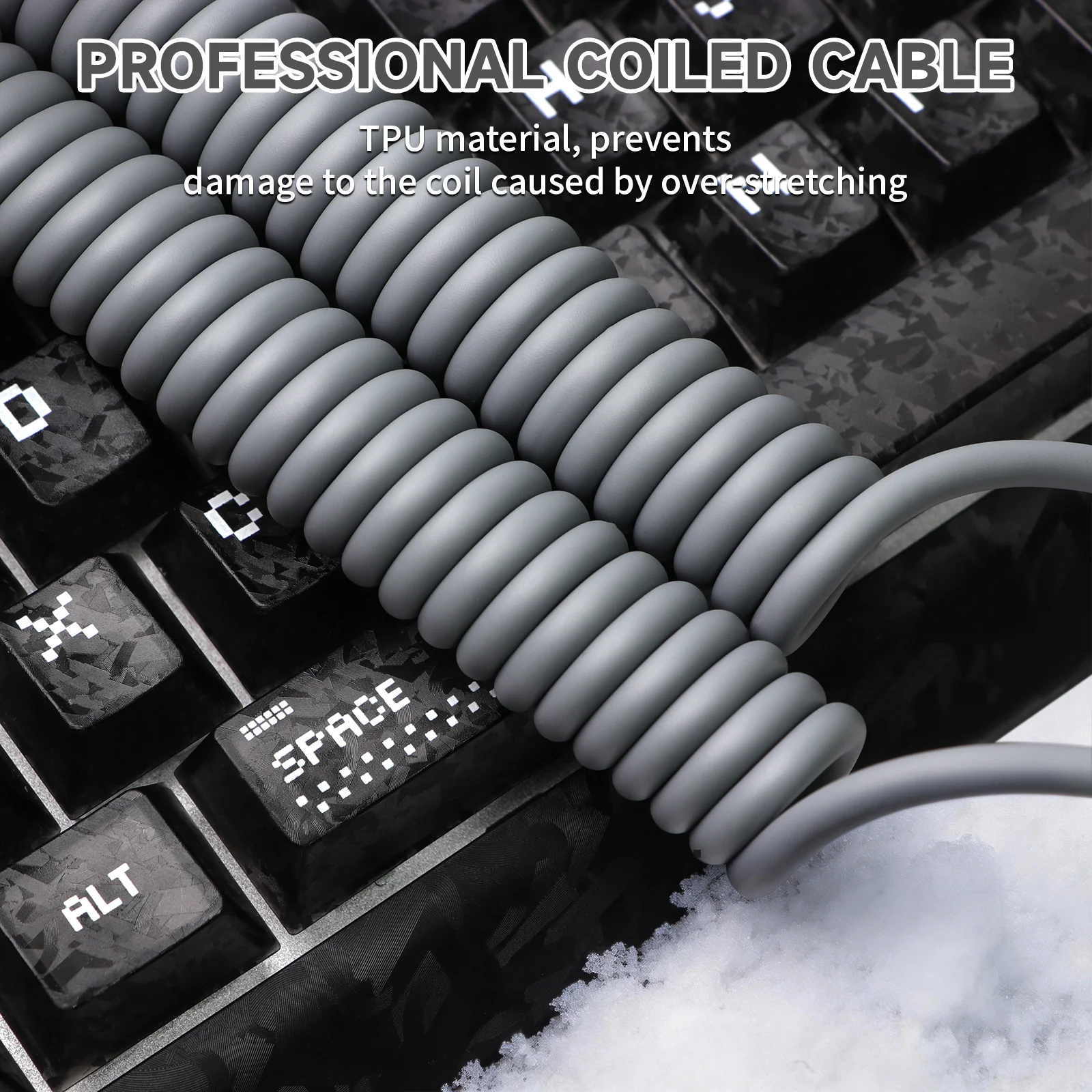 ATTACK SHARK C08 2-in-1 Custom Aviation Cable for 8kHz Magnetic Keyboards - Image 22