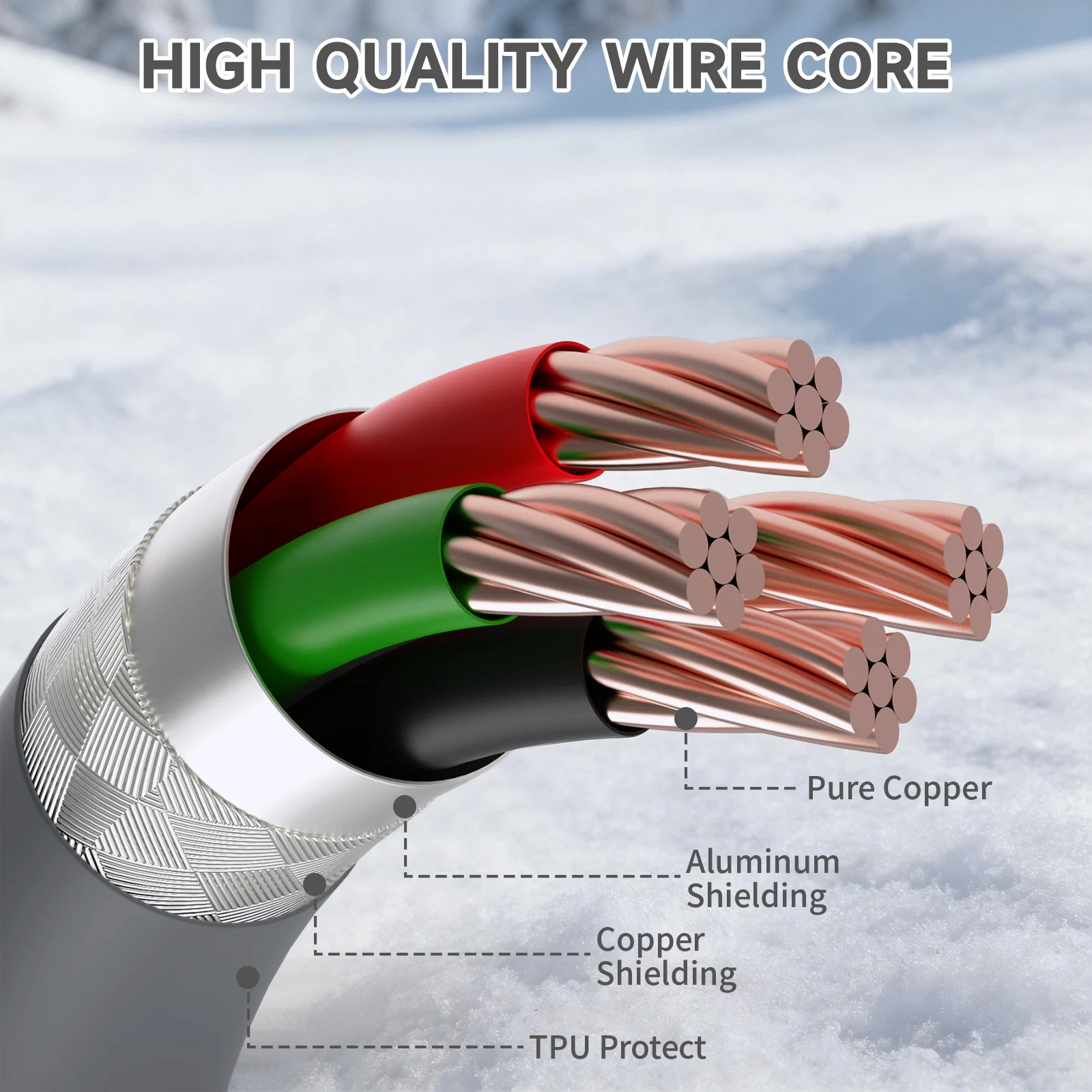 ATTACK SHARK C08 2-in-1 Custom Aviation Cable for 8kHz Magnetic Keyboards - Image 24