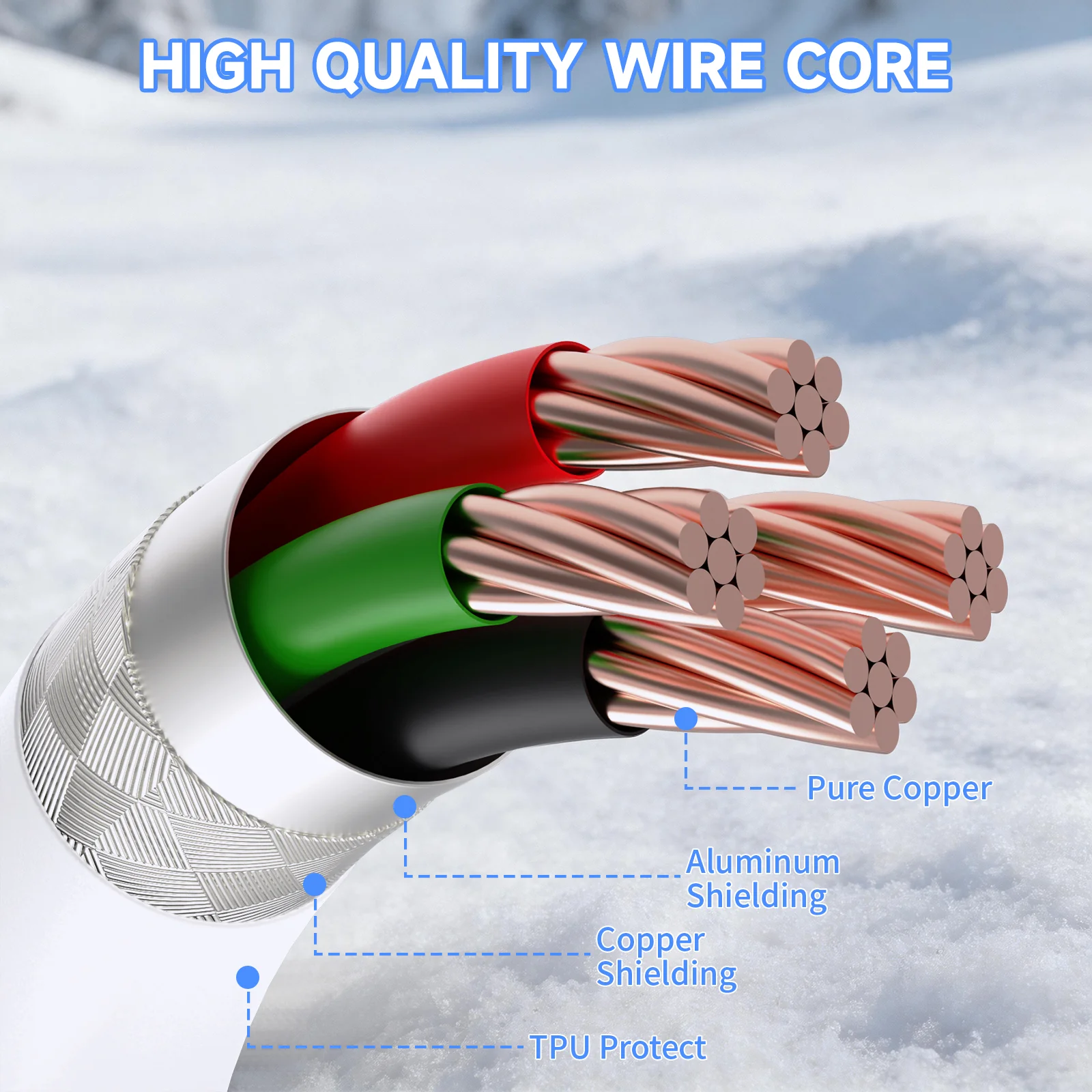ATTACK SHARK C08 2-in-1 Custom Aviation Cable for 8kHz Magnetic Keyboards - Image 8
