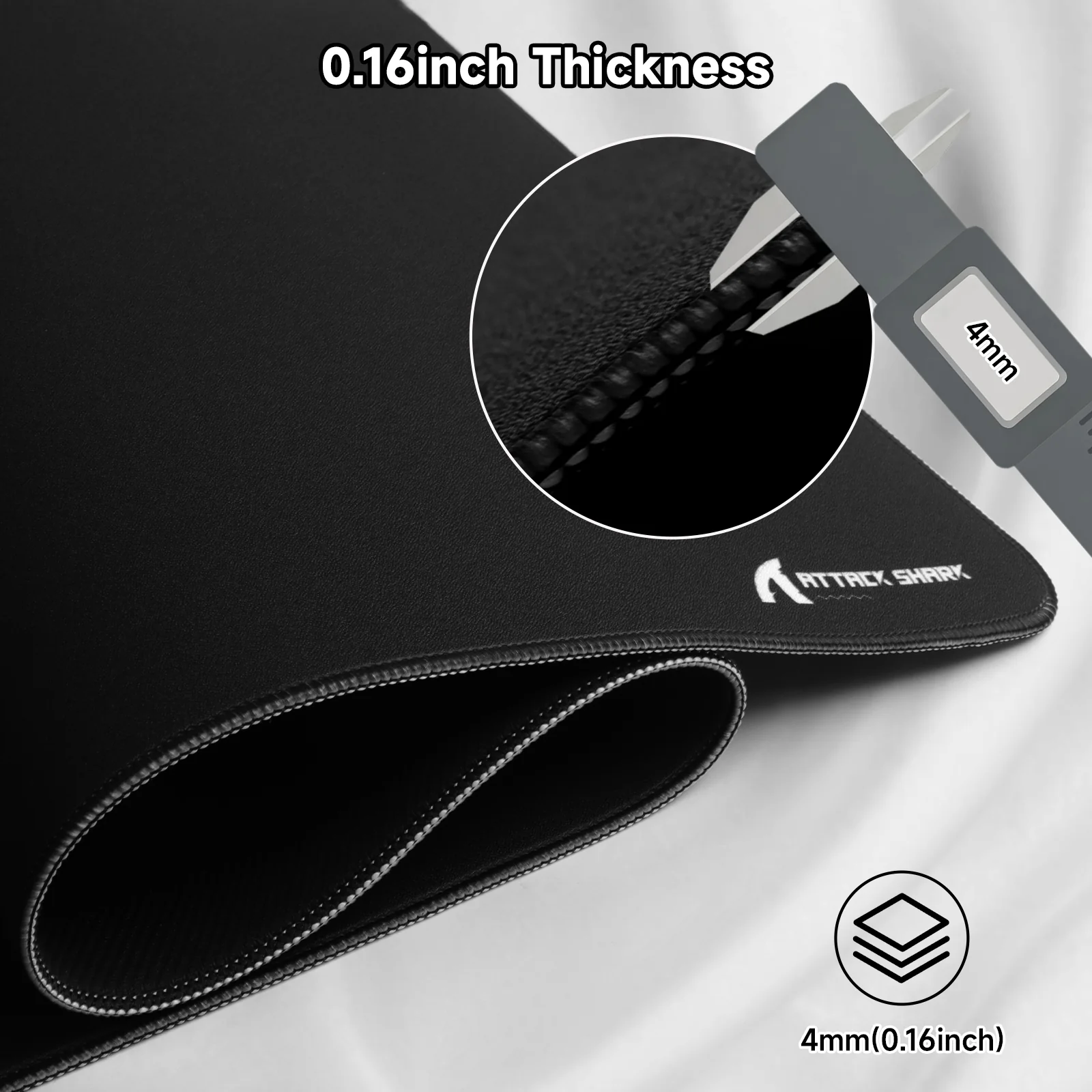 ATTACK SHARK CM02PRO eSport Gaming Mousepad (900x400x4 MM) - Image 15