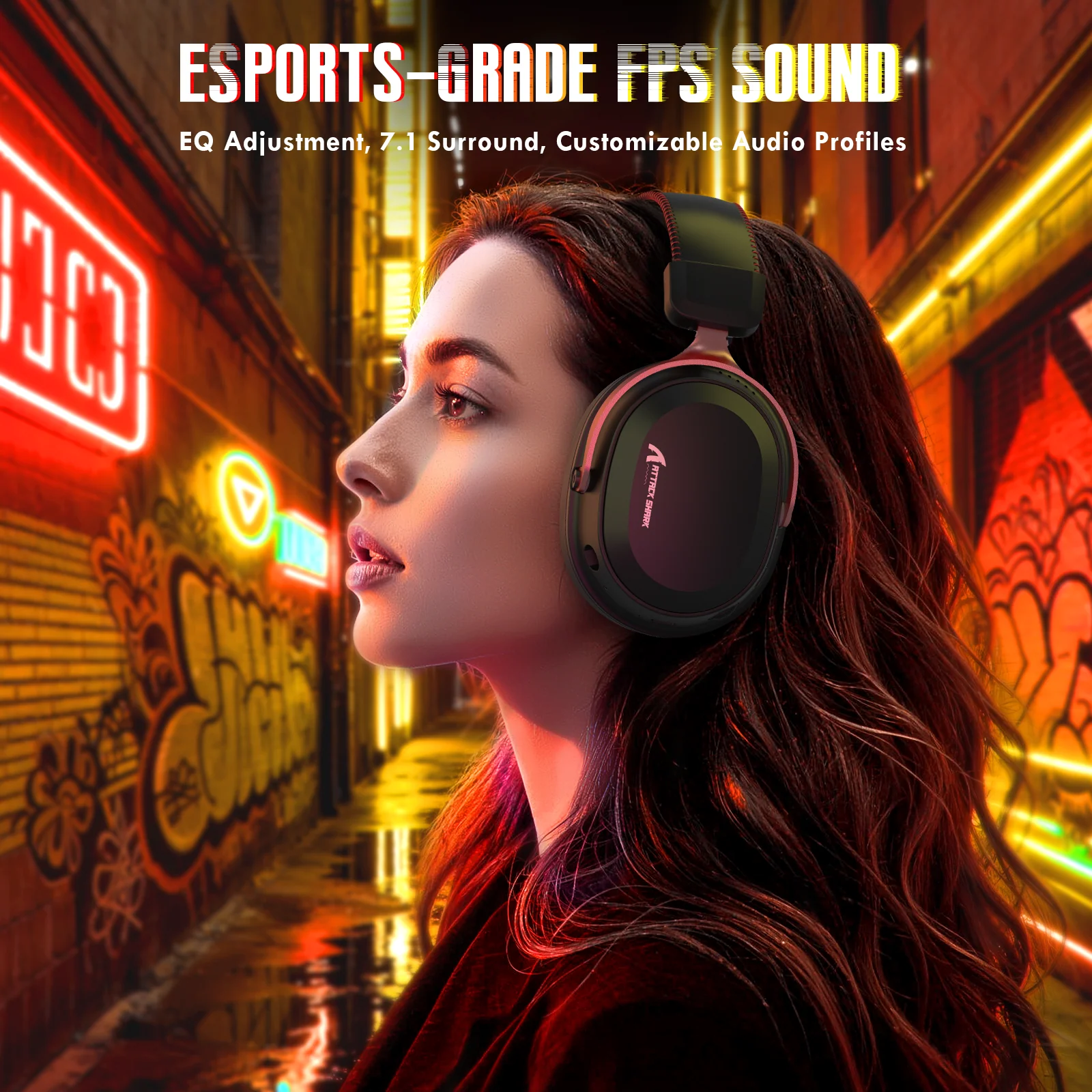 ATTACK SHARK L30 PRO Wireless Gaming Headset - Image 21