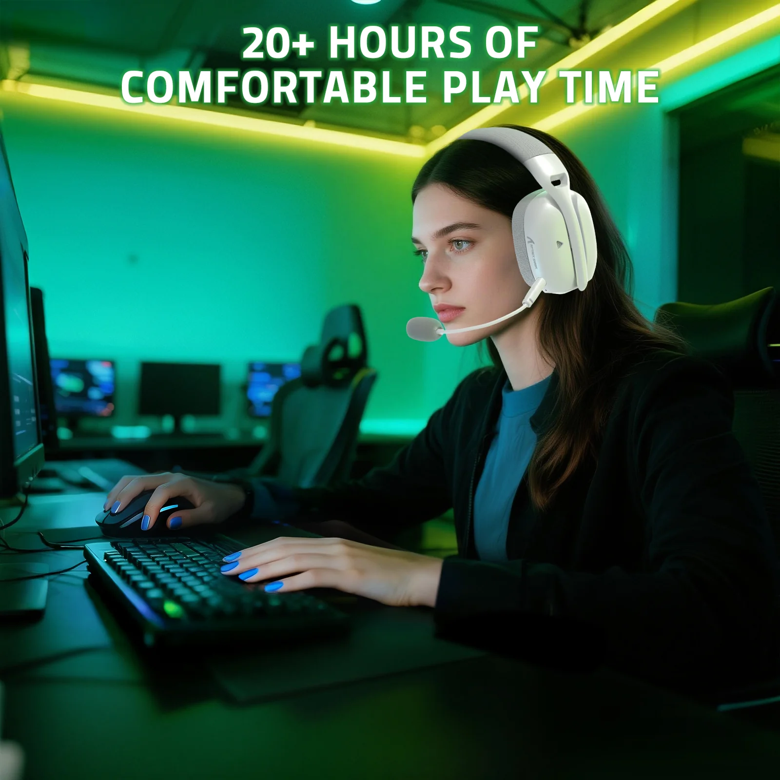 ATTACK SHARK L80 PRO Wireless Gaming Headset - Image 11