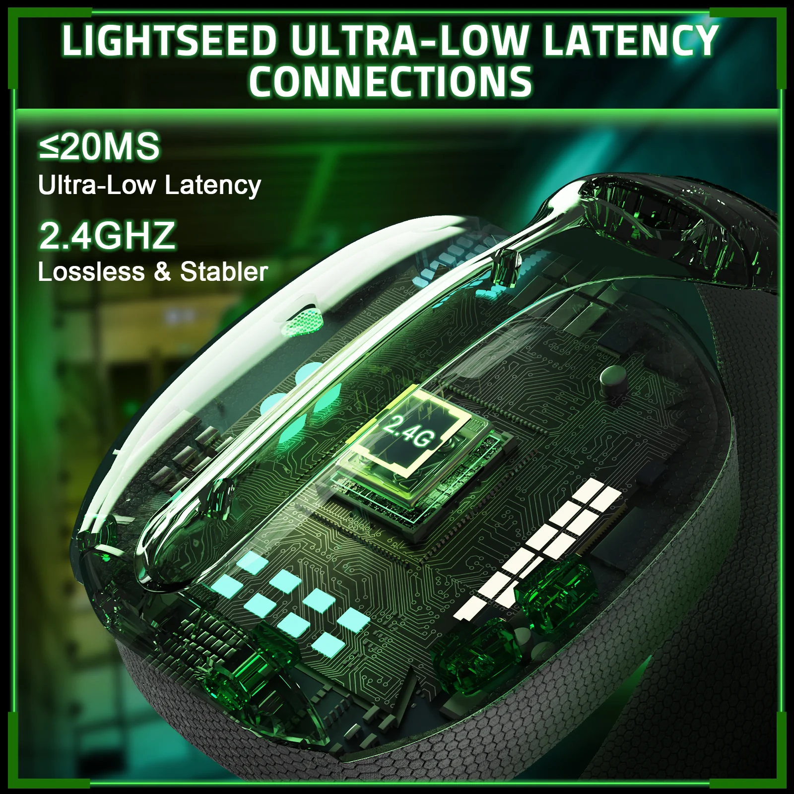 ATTACK SHARK L80 PRO Wireless Gaming Headset - Image 13