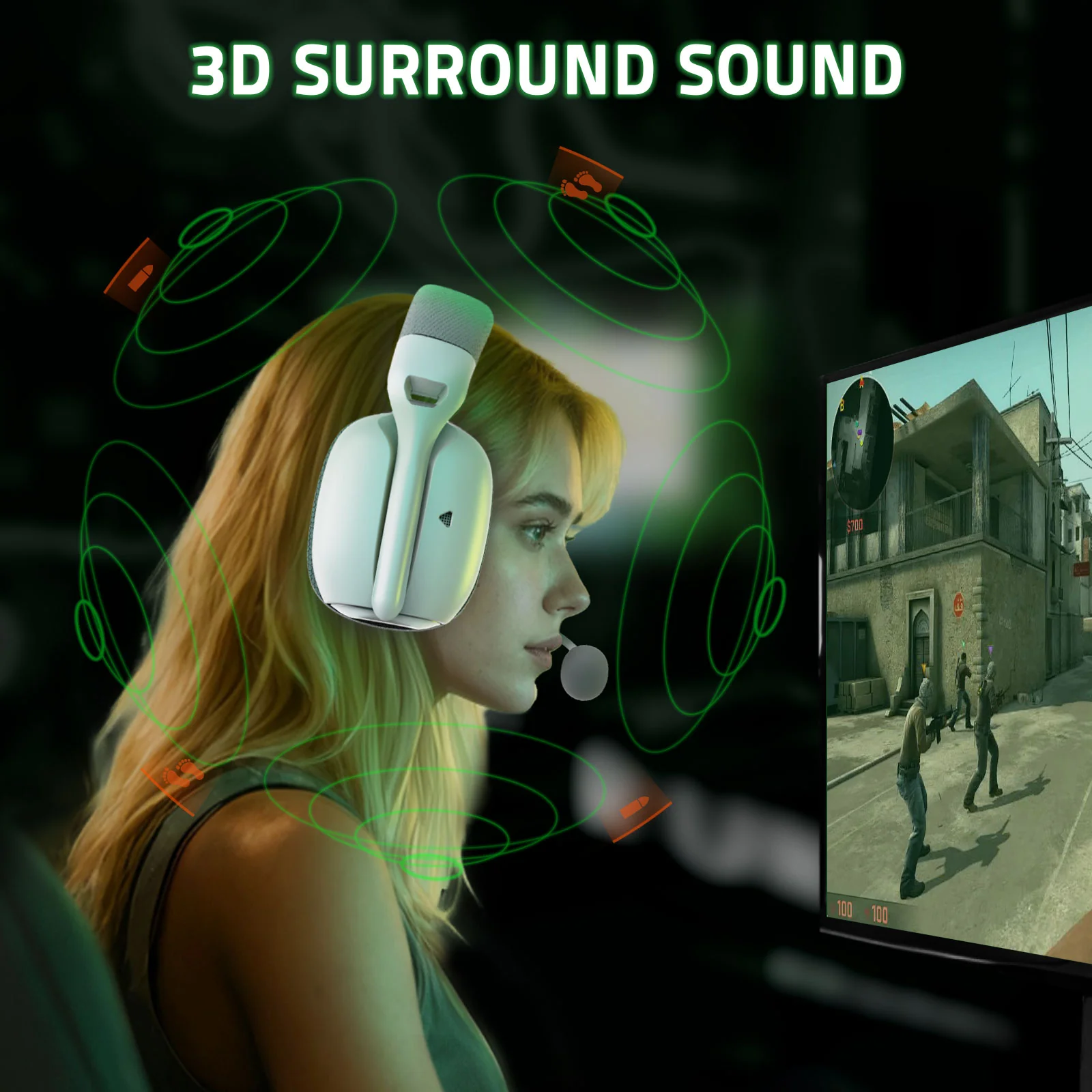 ATTACK SHARK L80 PRO Wireless Gaming Headset - Image 14