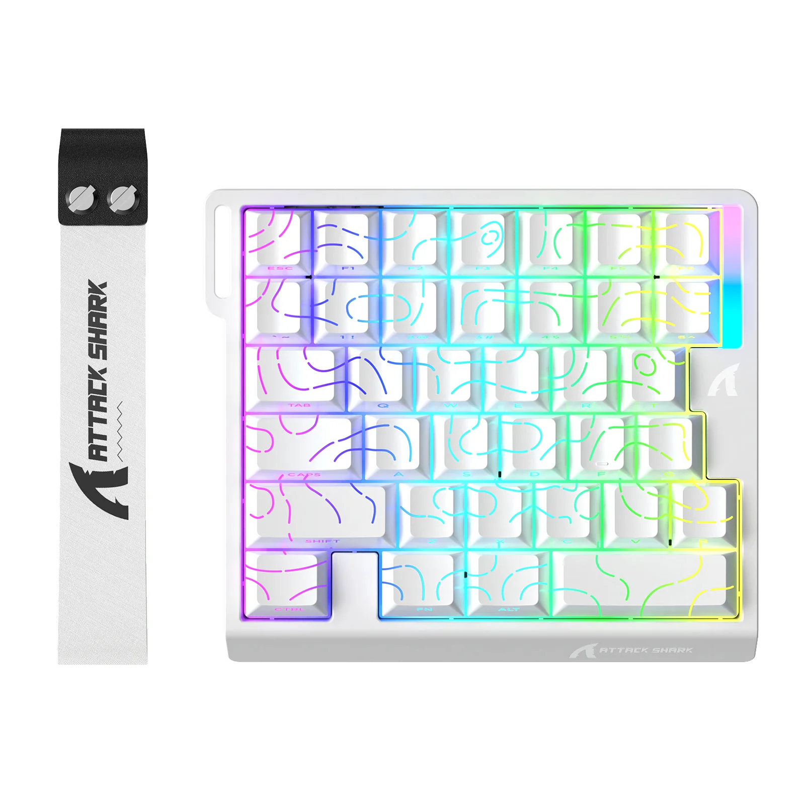 ATTACK SHARK M36 HE One-Handed Magnetic Switch Keyboard - Image 19