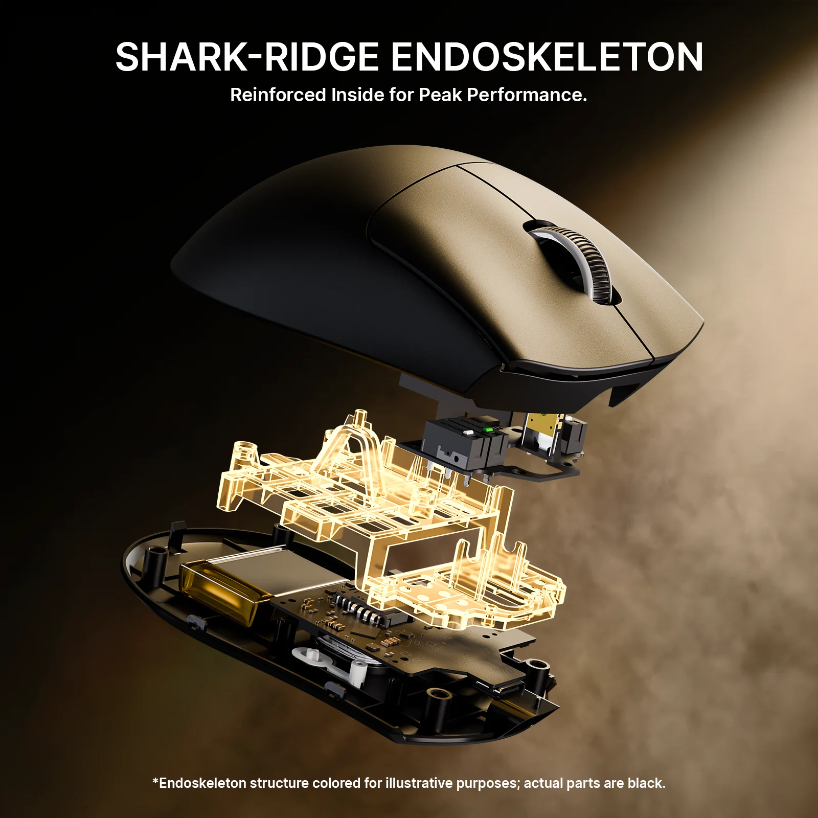 ATTACK SHARK V8 Ultra-Light Ergonomic Wireless Gaming Mouse - Image 17