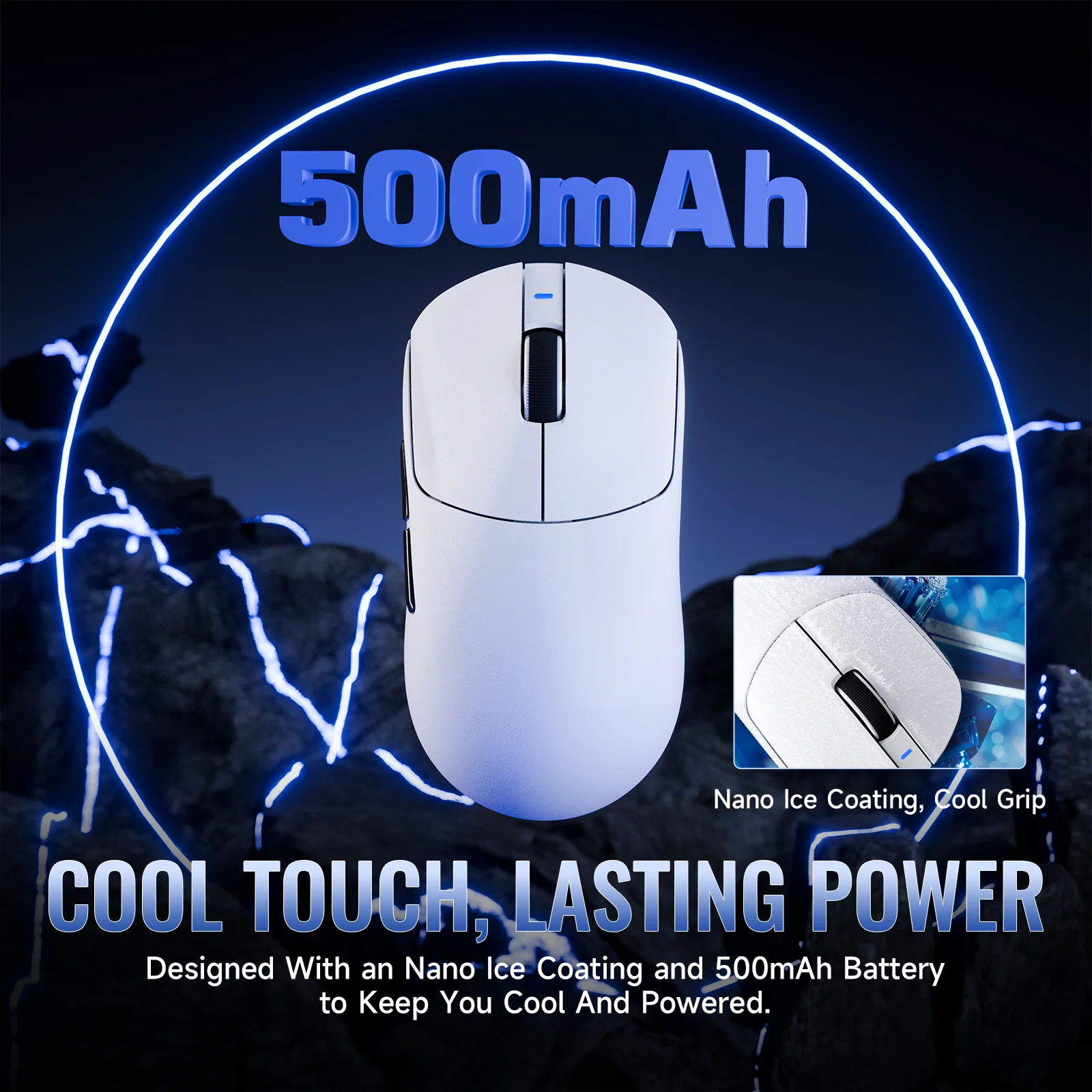 ATTACK SHARK X8 Series Tri-mode Lightweight Wireless Gaming Mouse - Image 8