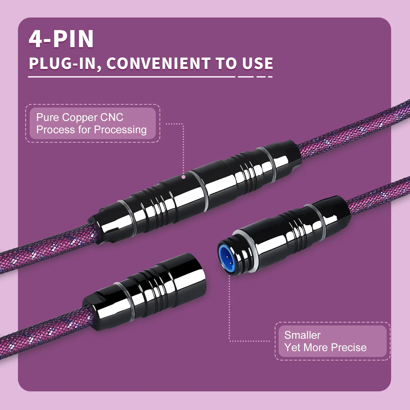 ATTACK SHARK C05 Coiled Cable - Image 23
