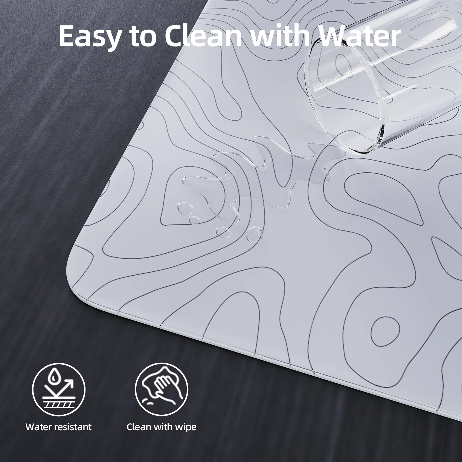 ATTACK SHARK CM05 Tempered Glass Gaming Mouse Pad - Image 22