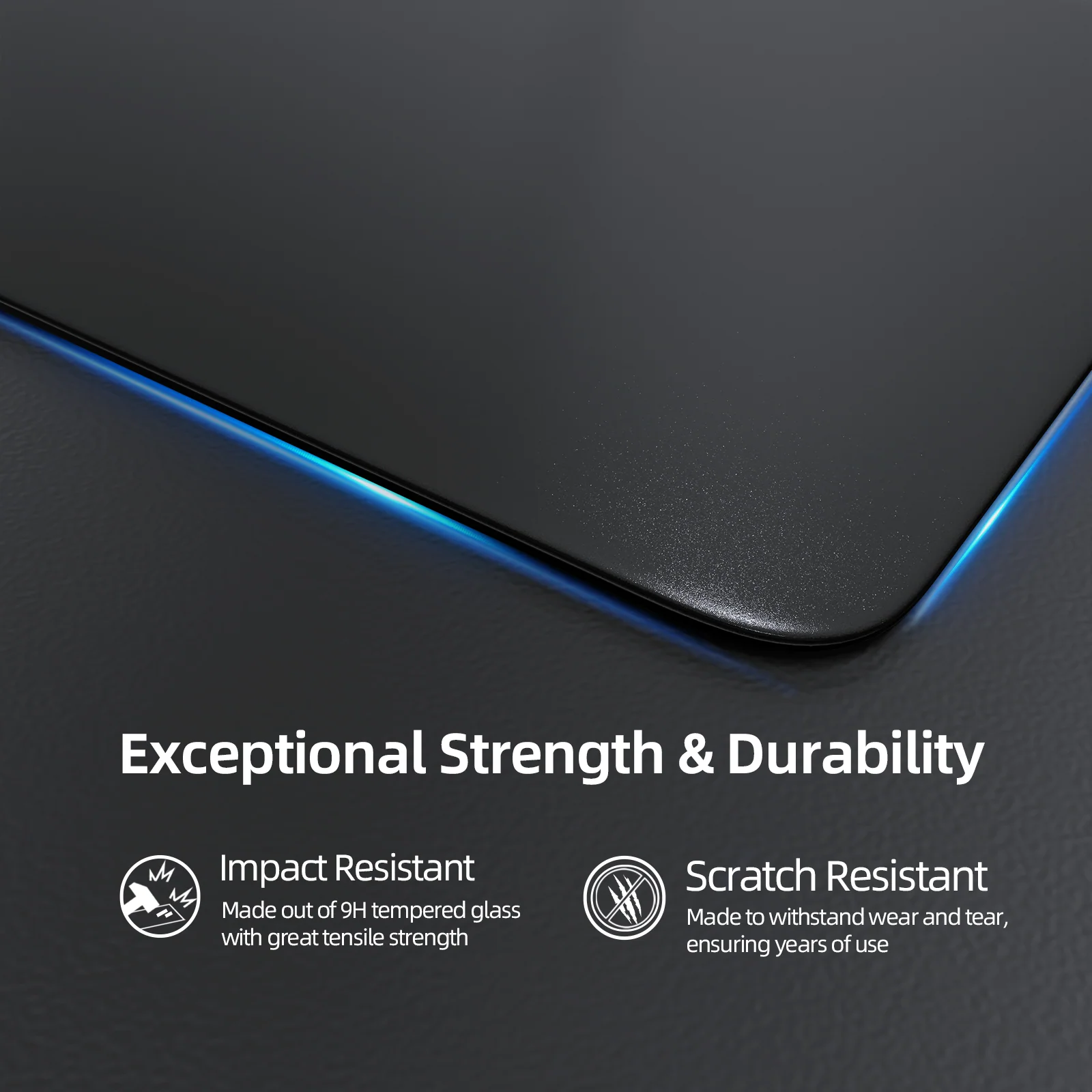 ATTACK SHARK CM05 Tempered Glass Gaming Mouse Pad - Image 44