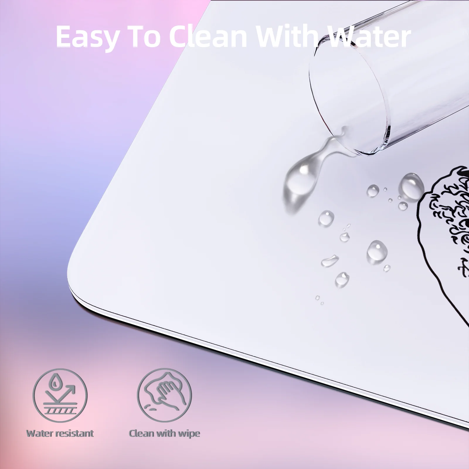 ATTACK SHARK CM05 Tempered Glass Gaming Mouse Pad - Image 54