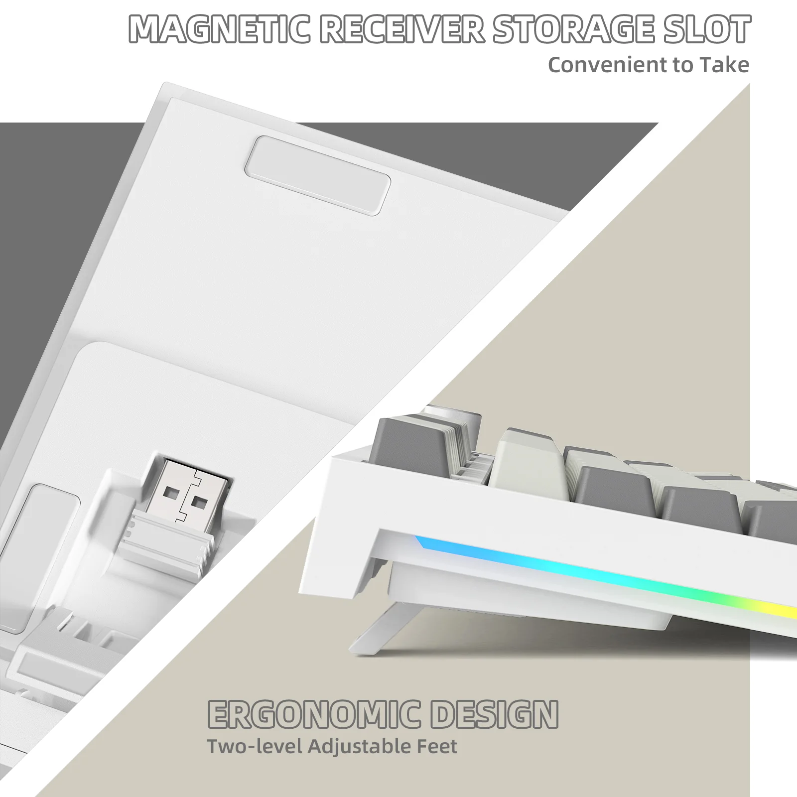 ATTACK SHARK K86 Wireless Mechanical Keyboard - Image 4