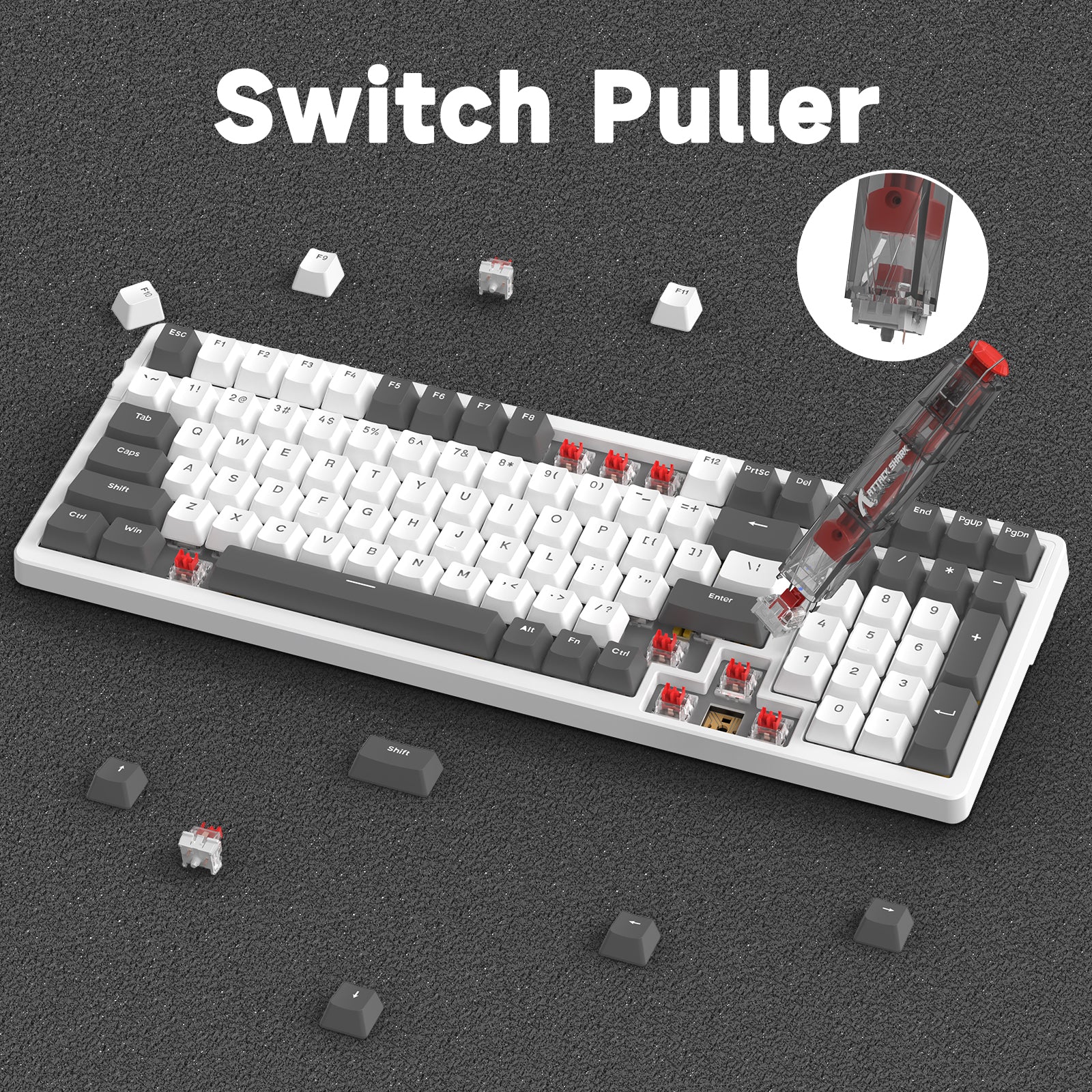 ATTACK SHARK KS01 KEYCAP & SWITCH PULLER - Image 7