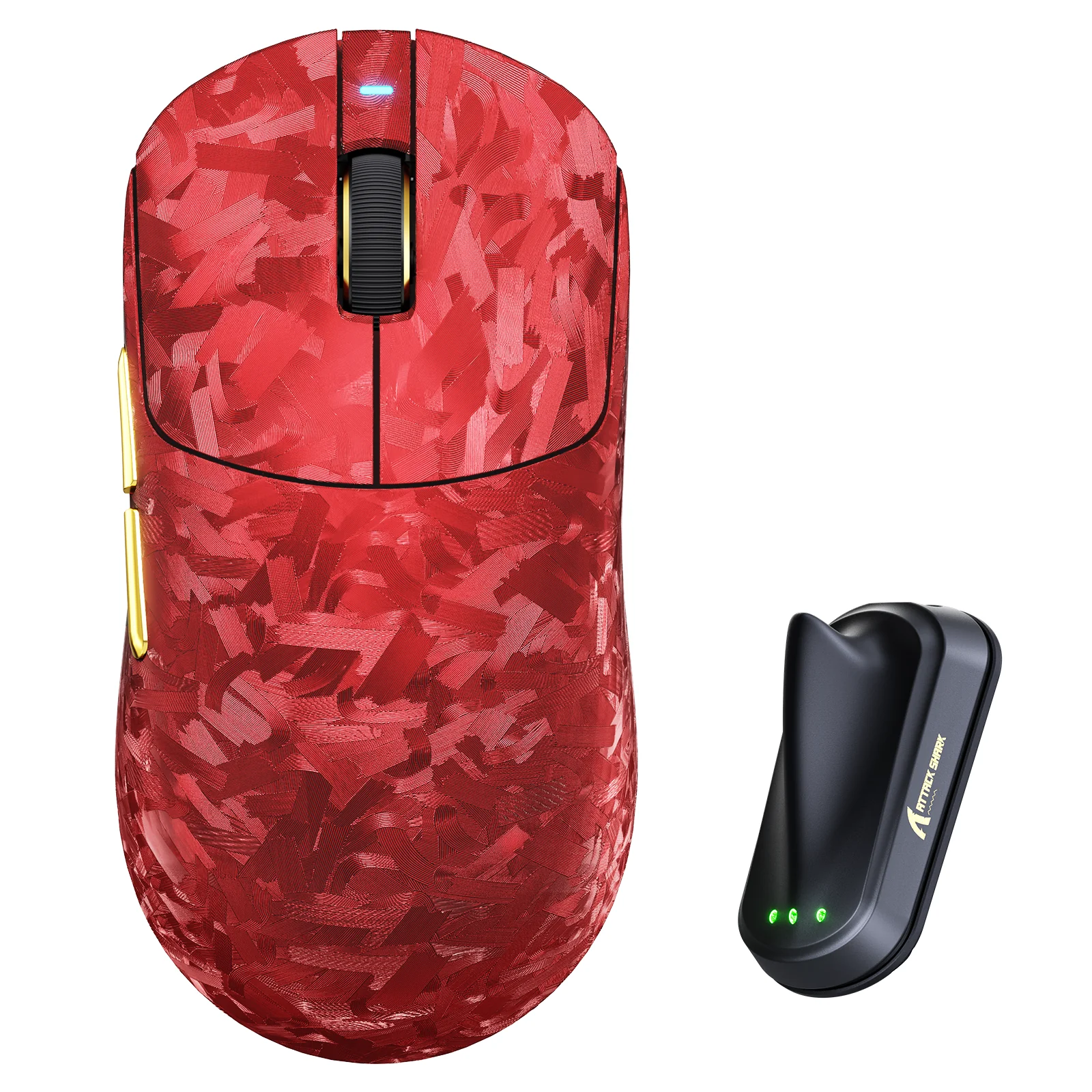 ATTACK SHARK RS3 ULTRA Carbon Fiber Wireless PAW3955MAX Gaming Mouse - Image 13