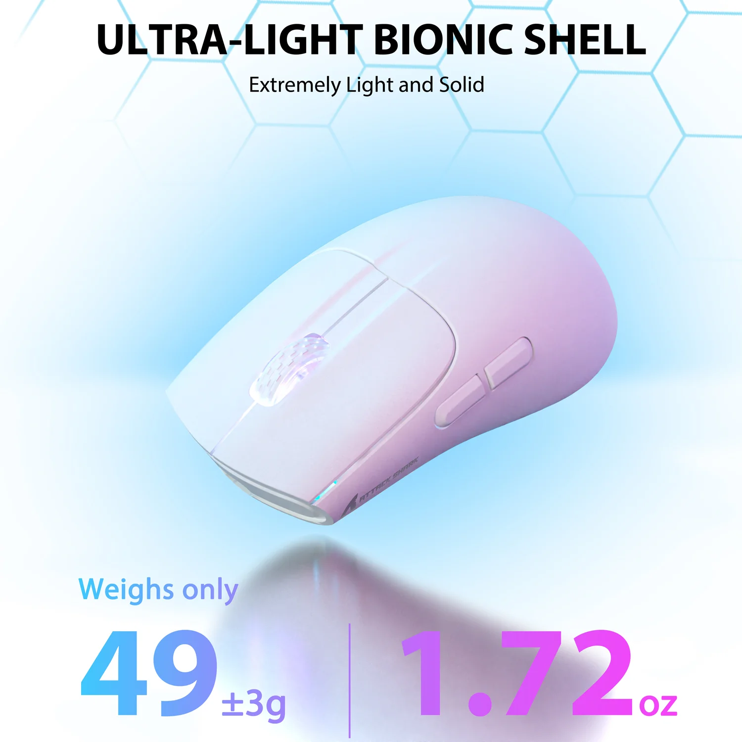 ATTACK SHARK X5 Wireless Gaming Mouse - Image 4